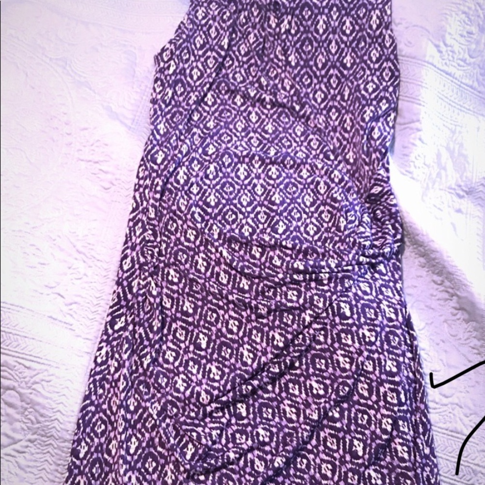 Michael Kors- Purple Slinky Dress- Size Large